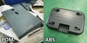 pom vs abs in cnc machining