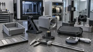 Contrôle et usinage de pièces imprimées en ASA et ABS