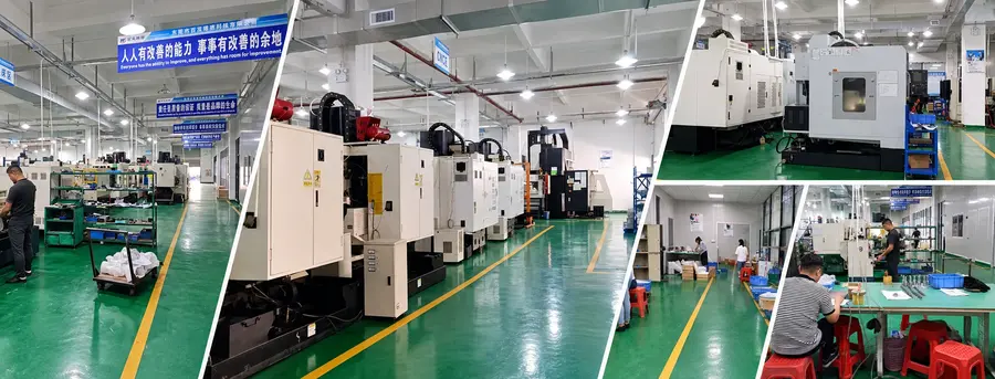 Weldo CNC machining facility and production teams