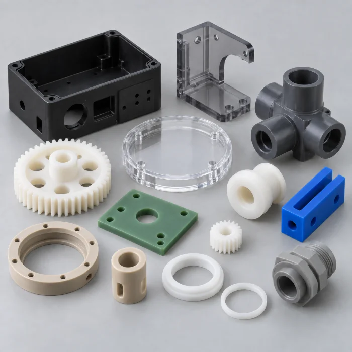 Weldo CNC-machined plastic component