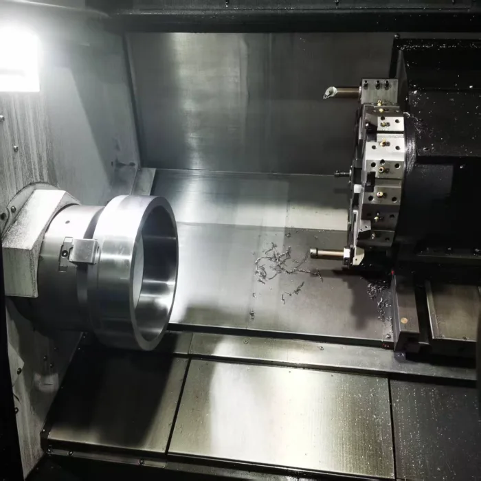 Turn-mill machining a custom bushing