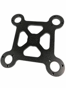 CNC-machined carbon fiber prototype part