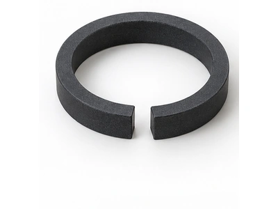 Custom machined split backup ring