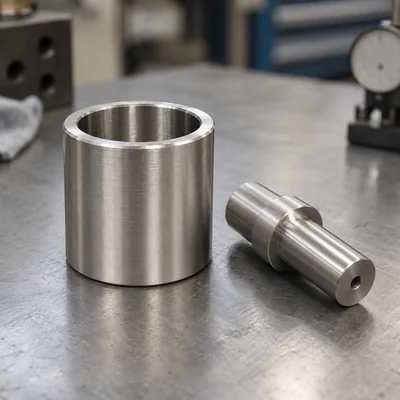 Nickel-plated machined parts