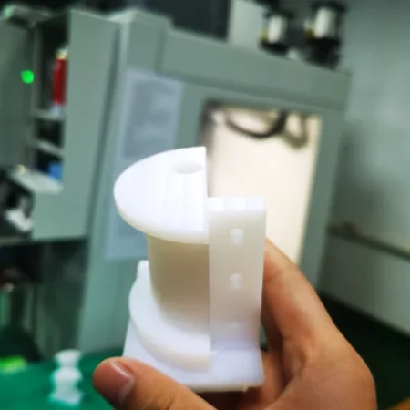 5 axis machined pe parts