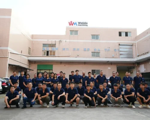 Gruppenfoto der weldo-Mitarbeiter