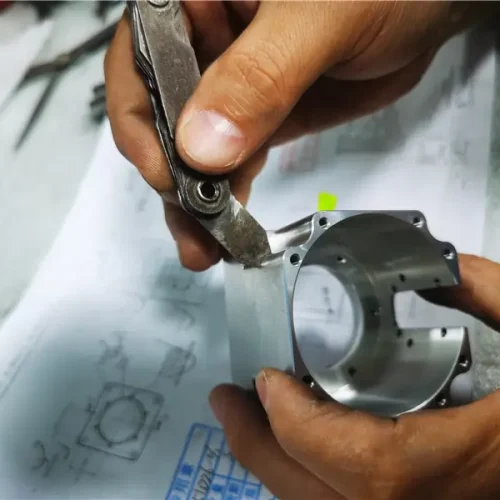 Messung des Verrundungsradius