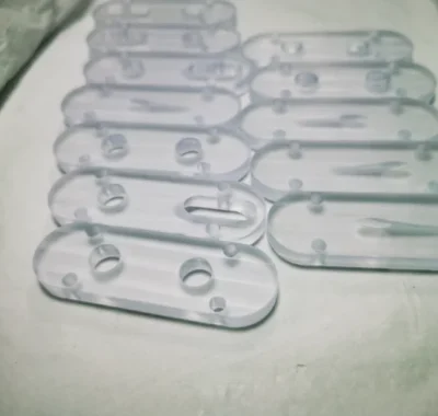 التصنيع الآلي باستخدام الحاسب الآلي باستخدام الحاسب الآلي لجزء PMMA