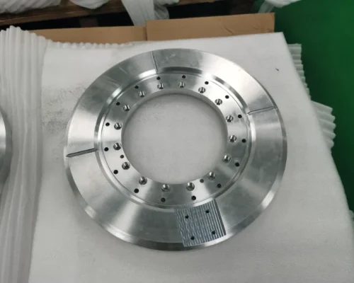 CNC-bearbeitetes Aluminiumteil mit Oberflächenbehandlung