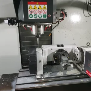4 axis cnc machining view