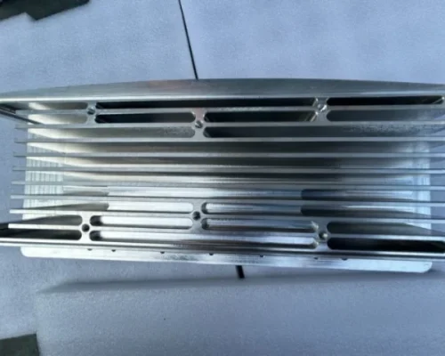 mecanizado cnc disipador de calor de magnesio